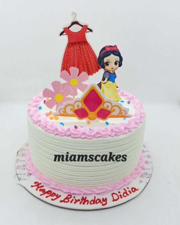MIAMS Little Princess & Dress Topper Cake